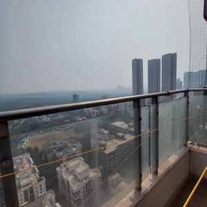 Balcony in 3 BHK Apartment at Satellite Tower, Goregaon East – for Rent