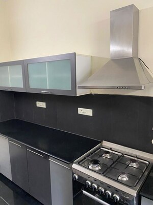 Kitchen in 3 BHK Apartment at Jubilee Hitech, Madhapur – for Rent