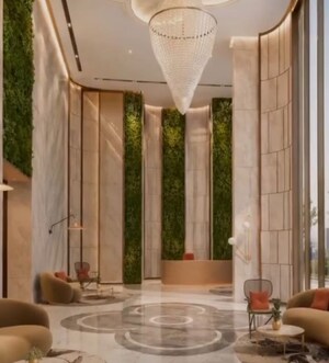 Staircase in 2 BHK Apartment at Chandak Treesourus, Malad West – for Sale