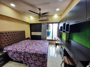 Bedroom in 2 BHK Apartment at Kanakia Spaces Niharika, Manpada – for Rent