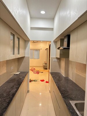 Kitchen in 2 BHK Builder Floor at Kondapur – for Rent
