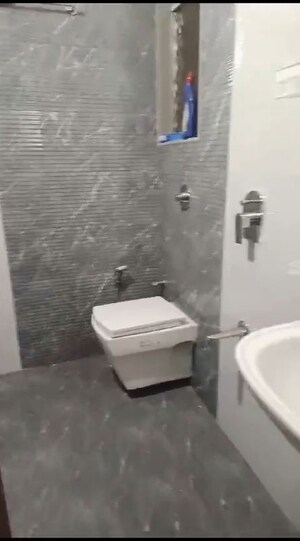 Bathroom in 1 BHK Apartment at Neelkanth Alpine, Ghansoli – for Rent
