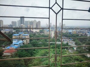 Balcony in 1 BHK Apartment at Neelkanth Alpine, Ghansoli – for Rent
