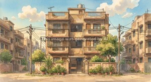  Apartment – Exterior View View at Mira Road - for Sale