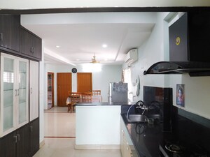 Kitchen in 2 BHK Builder Floor at Kondapur – for Rent