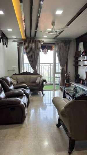 Living Room in 3 BHK Apartment at Prestige West Woods, Binnipete – for Rent