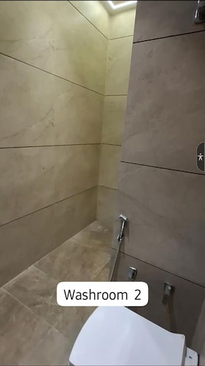 Bathroom in 3 BHK Builder Floor at Prashant Vihar – for Rent