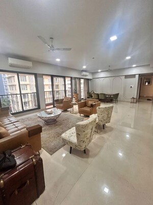 Living Room in 5 BHK Apartment at Mirchandani Triton, Santacruz West – for Rent