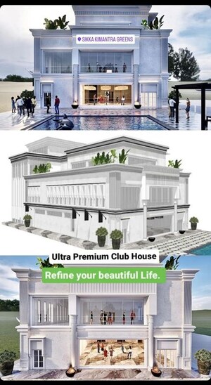 3 BHK Apartment – Exterior View View at Sikka Kimaantra Greens, Sector 79 - for Sale
