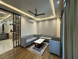 Living Room in 3 BHK Apartment at Ansal Celebrity Meadows, Sushant Golf City – for Rent