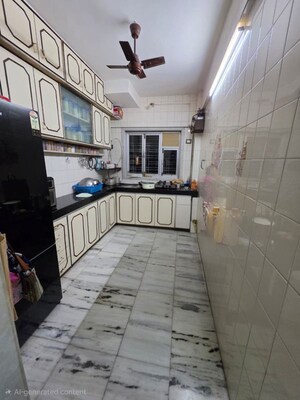 Kitchen in 2 BHK Apartment at Blossom CHS, Ghansoli – for Rent