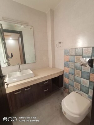 Bathroom in 3 BHK Builder Floor at East Of Kailash – for Rent