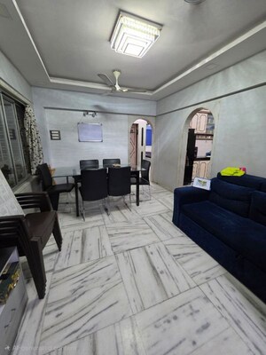 Living Room in 2 BHK Apartment at National Sea Queen Plaza, Kopar Khairane – for Sale