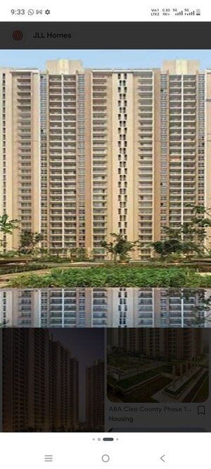 3 BHK Apartment For Rent in ABA Cleo County, Sector 121