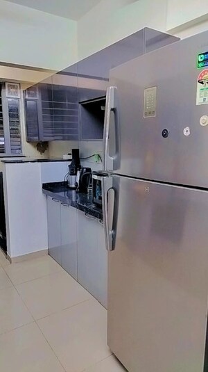 Kitchen in 3 BHK Apartment at Amanora Future Towers, Hadapsar – for Rent