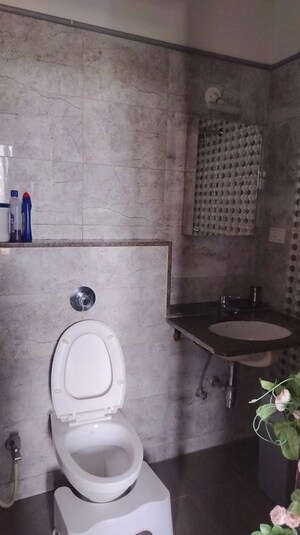 Bathroom in 3 BHK Apartment at Amanora Future Towers, Hadapsar – for Sale