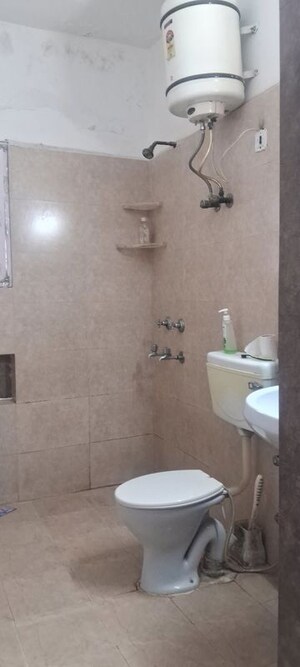 Bathroom in 2.5 BHK Apartment at Sarita Vihar – for Rent