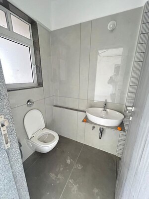Bathroom in 2 BHK Apartment at Gurukrupa Shiv Sagar, Borivali West – for Rent