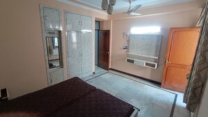 Living Room in 1.5 BHK Builder Floor at Malviya Nagar – for Rent