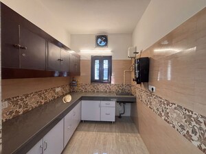 Kitchen in 3 BHK Builder Floor at Nehru Enclave – for Rent