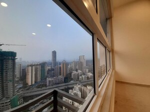 Balcony in 2 BHK Apartment at Group Satellite Elegance, Goregaon East – for Rent