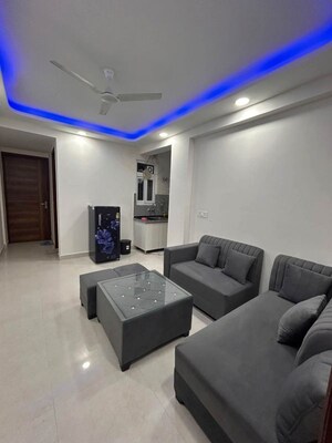 Living Room in 1 BHK Independent House at Sainik Farm – for Rent