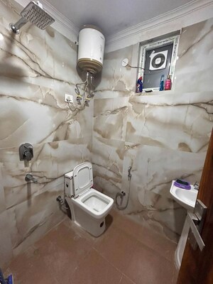 Bathroom in 1 BHK Independent House at Sainik Farm – for Rent
