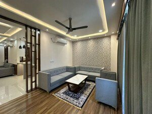 Living Room in 3 BHK Apartment at Ansal Celebrity Meadows, Sushant Golf City – for Rent