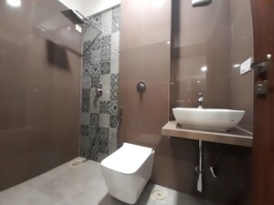 Bathroom in 1 BHK Apartment at Group Satellite Elegance, Goregaon East – for Rent