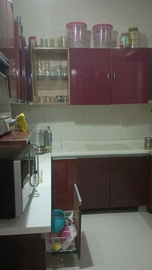 Kitchen in 3 BHK Builder Floor at Greater Kailash I – for Rent