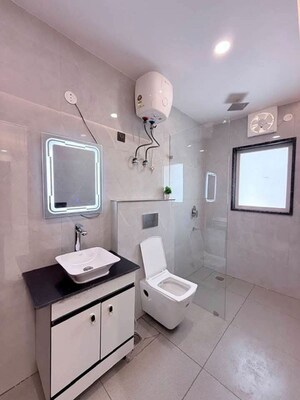 Bathroom in 2 BHK Independent House at Freedom Fighters Enclave – for Rent