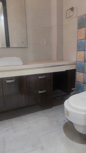 Bathroom in 3 BHK Builder Floor at East Of Kailash – for Rent