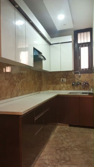Kitchen in 2 BHK Builder Floor at Nasirpur Dwarka – for Rent