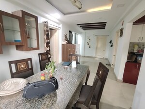 Dining area in 3 BHK Apartment at Haralur Road – for Rent