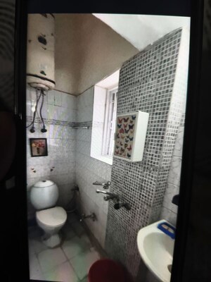 Bathroom in 2 BHK Apartment at East Of Kailash – for Rent