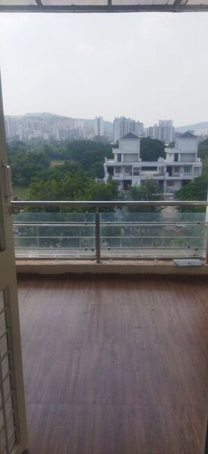 Balcony in 2 BHK Apartment at Lotus Excellence, Pashan – for Rent