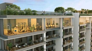 Balcony in 4 BHK Apartment at Sunteck Altavia, Goregaon West – for Sale