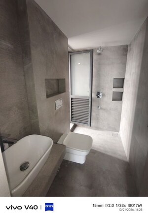 Bathroom in 3 BHK Apartment at Experio Platinum Elysium, Sector 29 Nerul – for Rent
