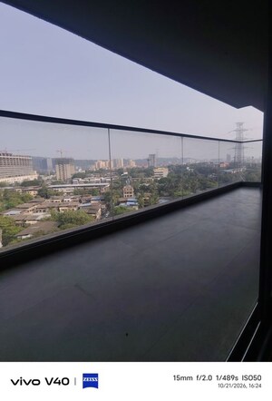 Balcony in 3 BHK Apartment at Experio Platinum Elysium, Sector 29 Nerul – for Rent