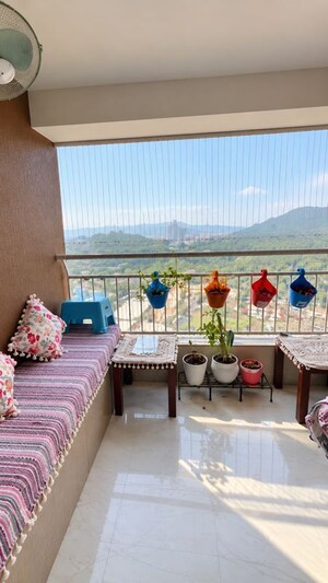 Balcony in 3 BHK Apartment at JP North Barcelona, Mira Road – for Sale