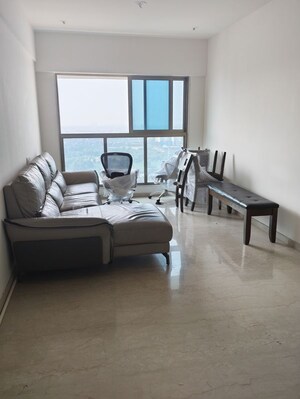 Hall in 2 BHK Apartment at Raj Infinia, Malad West – for Rent