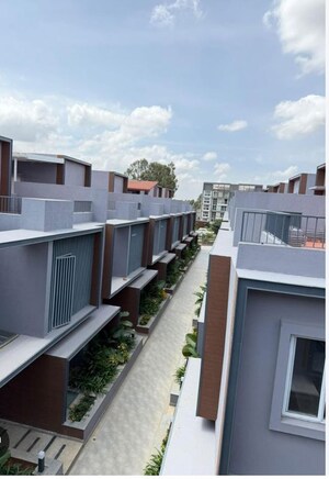 Balcony in 4 BHK Villa at Radiance Gardenia, Off Hennur Road – for Sale