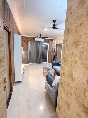Living Room in 3 BHK Apartment at Vrindavan Colony – for Rent
