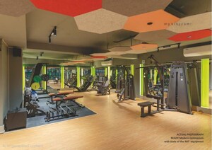 Gym in 2 BHK Apartment at Spectrum BA Swadesha, Moshi – for Sale