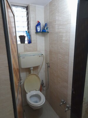 Bathroom in 1 BHK Apartment at Ghansoli Sector 6 – for Rent