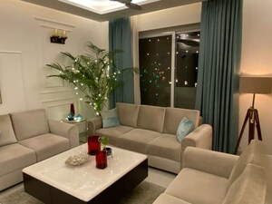 Living Room in 3 BHK Apartment at M3M Golf Estate, Sector 65 – for Rent