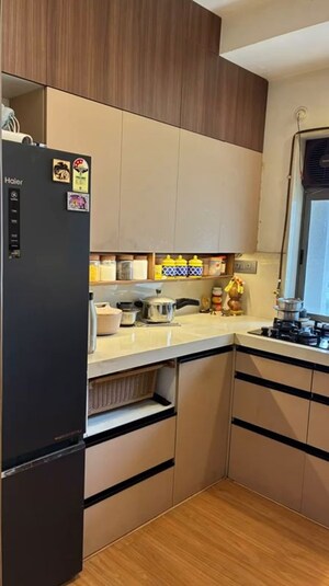 Kitchen in 2 BHK Apartment at Runwal Eirene, Balkum Pada – for Sale