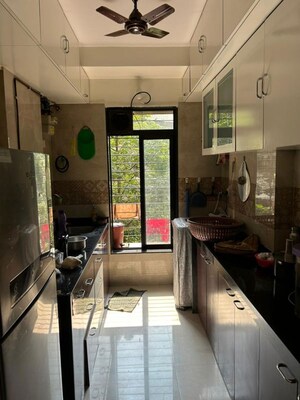 Kitchen in 1 BHK Apartment at Neelkanth Tulsi Bhuvan, Ghatkopar West – for Rent