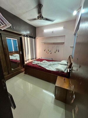 Bedroom in 2 BHK Apartment at Sree Mangal Little Hearts, Undri – for Rent