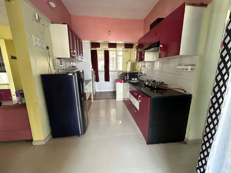 Kitchen, sree-mangal-little-hearts 2 Bedroom 832 Sq.Ft. Apartment In Undri Pune 10781984